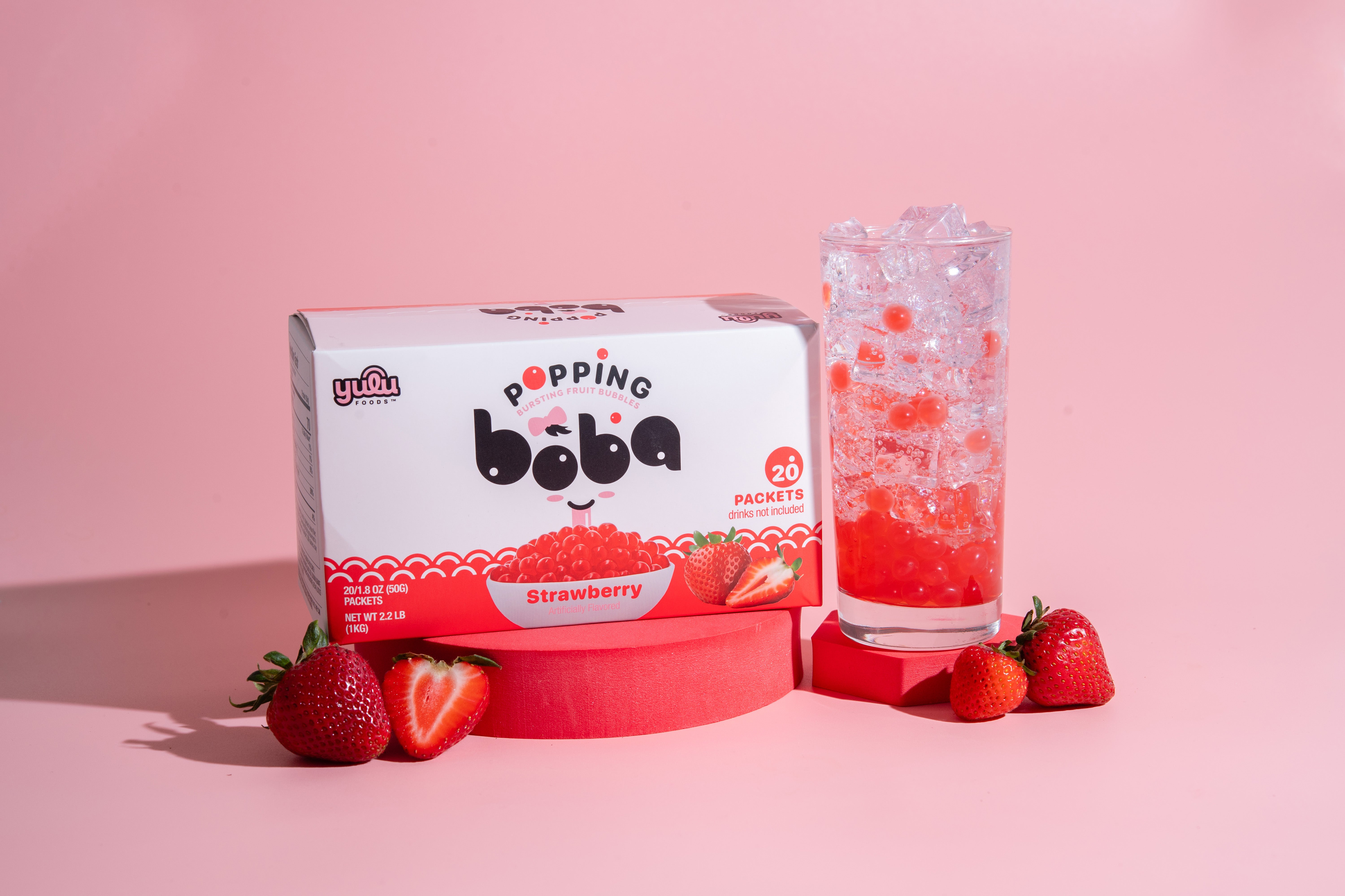 Popping Boba - Strawberry - 20PK