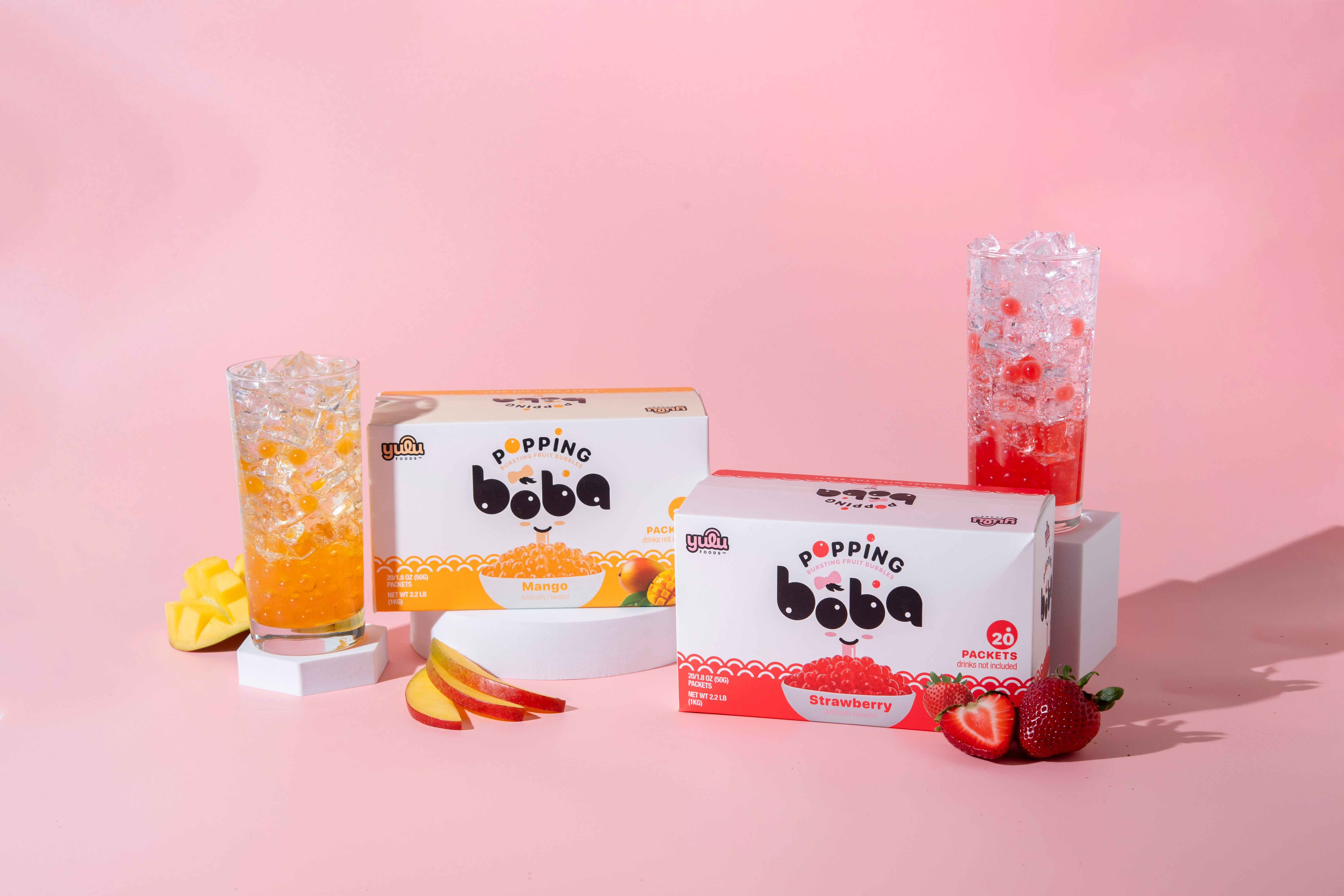 Mango Popping Boba 20 pk