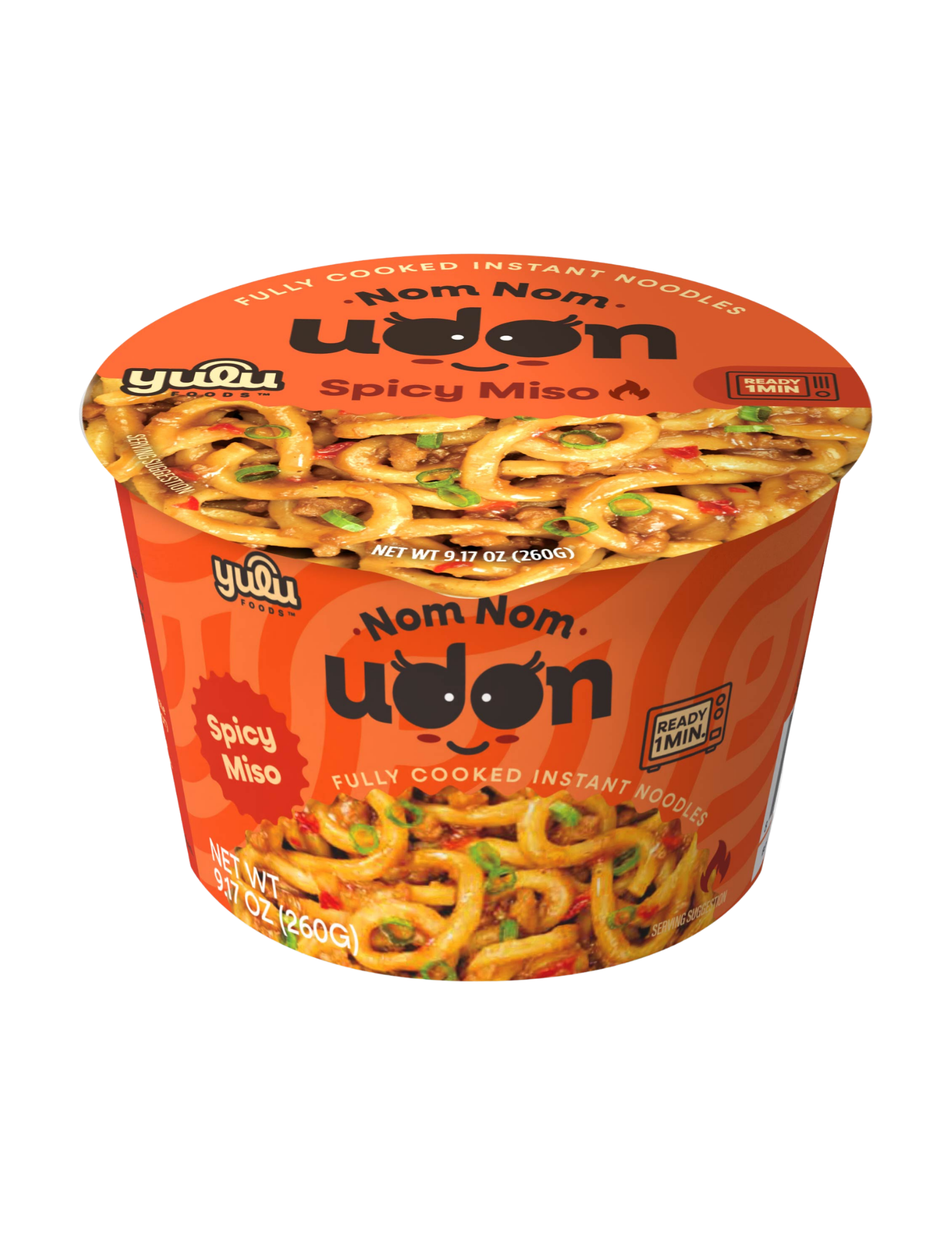 Nom Nom Udon - Single Serve Cup - Spicy Miso