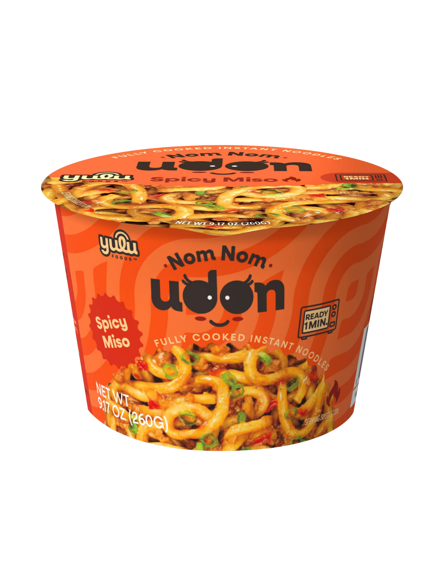 Nom Nom Udon - Single Serve Cup - Spicy Miso