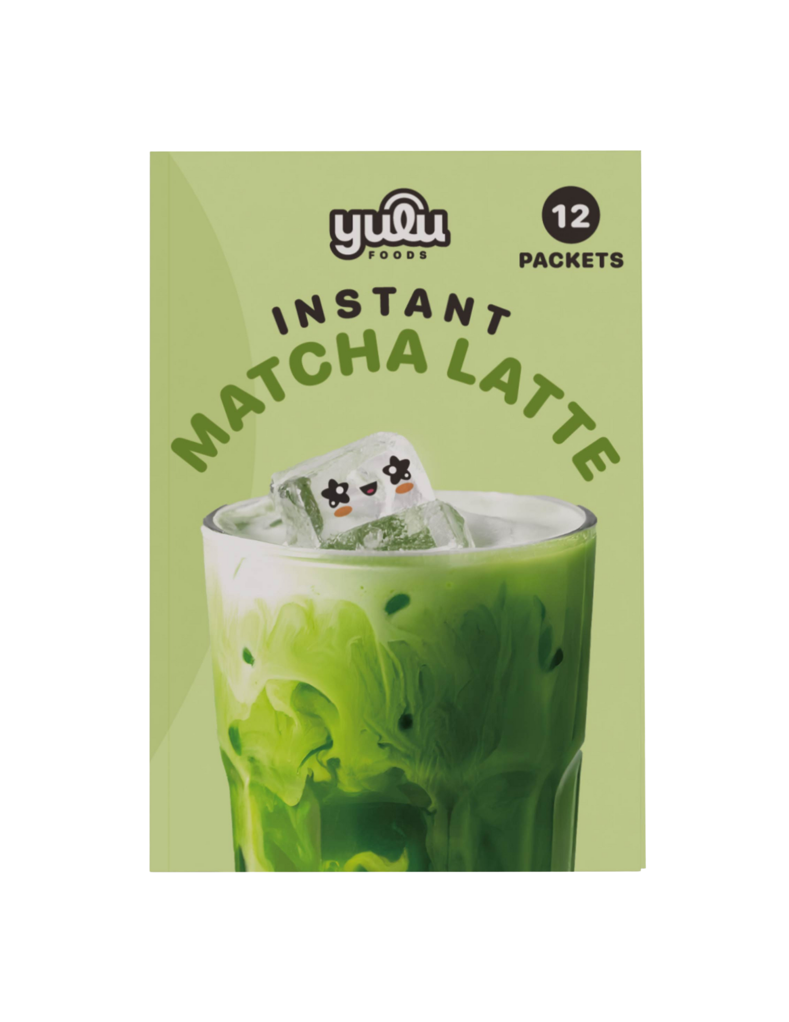 Yulu - Instant Matcha Latte Mix - 12 Servings