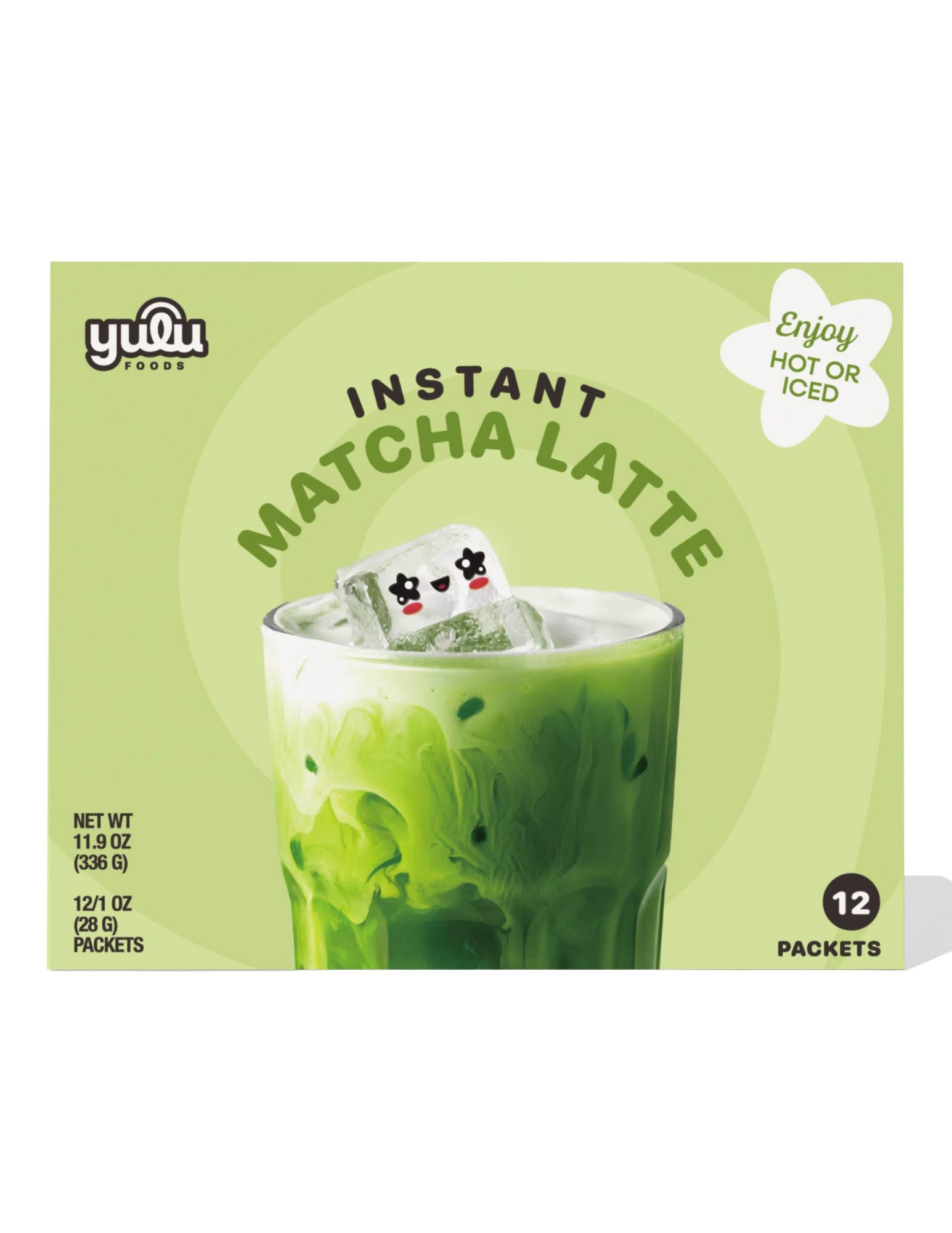 Yulu - Instant Matcha Latte Mix - 12 Servings