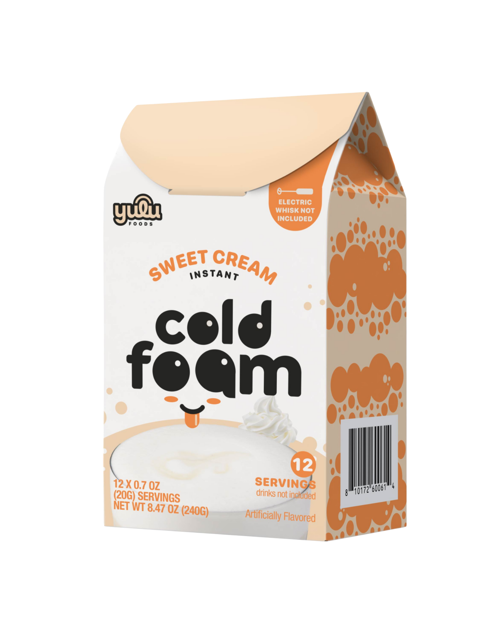 Yulu – Instant Cold Foam Sticks 12ct – Sweet Cream | Yulu Foods