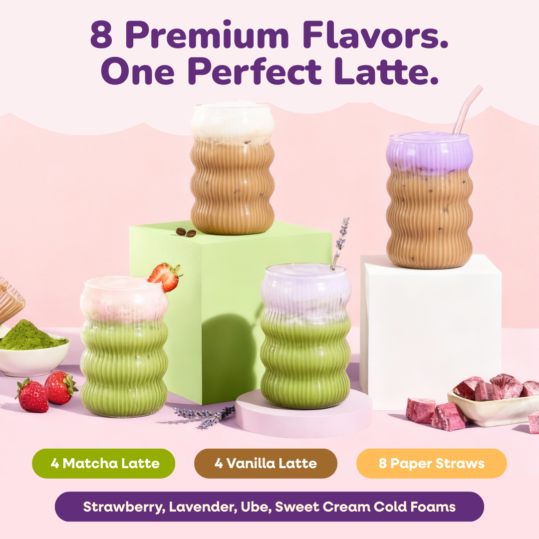 Yulu - Instant Cold Foam Sticks 12ct - Salted Ube