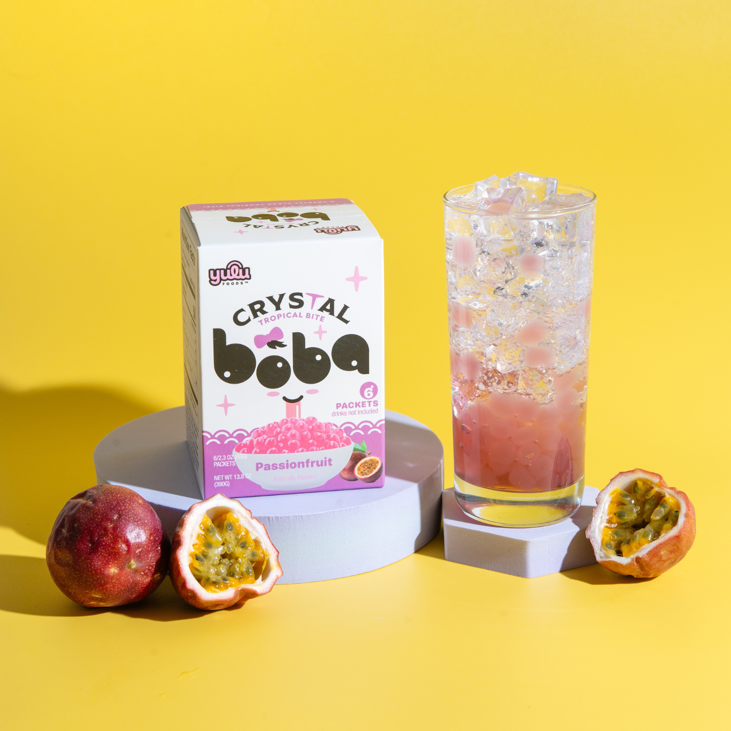 Crystal Boba - 6/65g - Passion Fruit