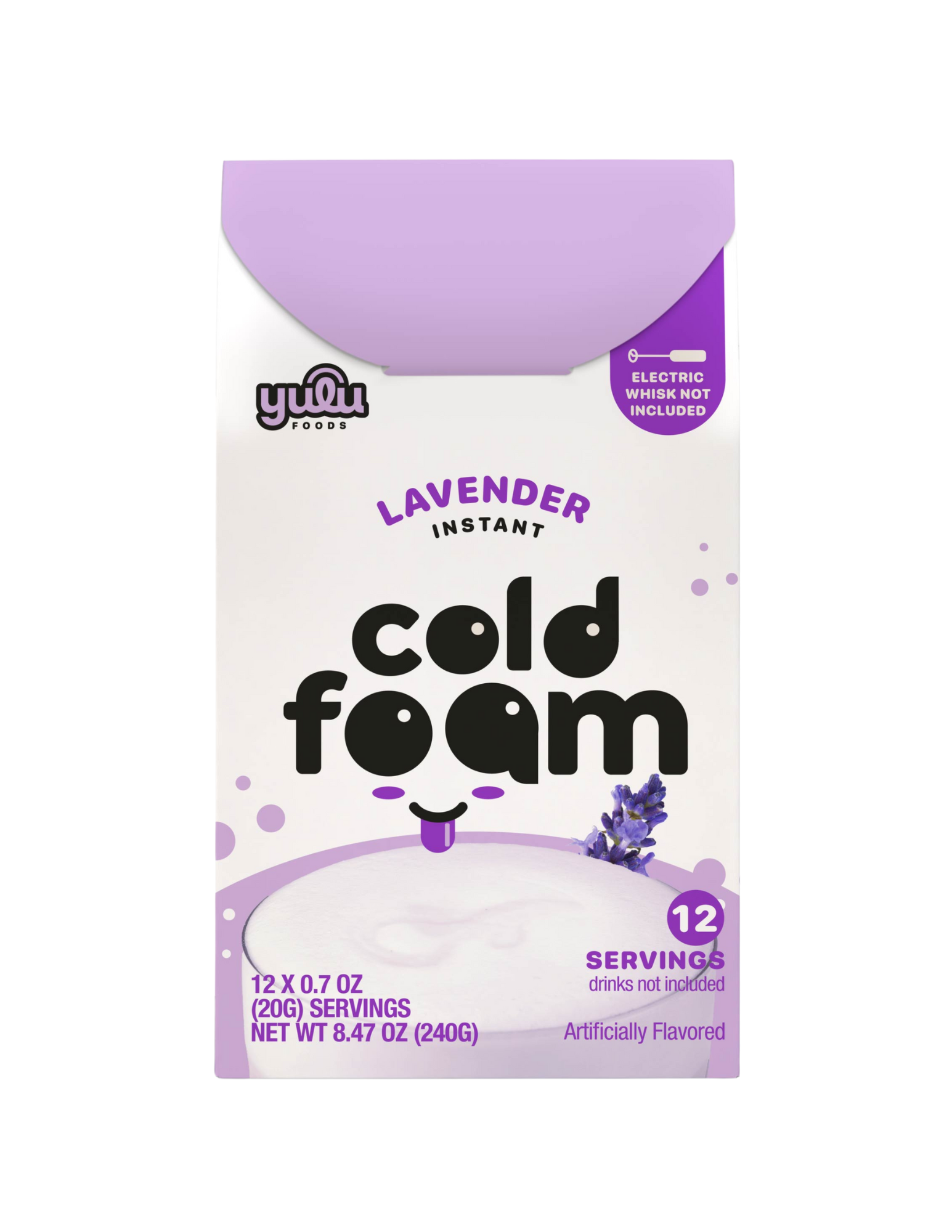 Yulu - Instant Cold Foam Sticks 12ct - Lavender