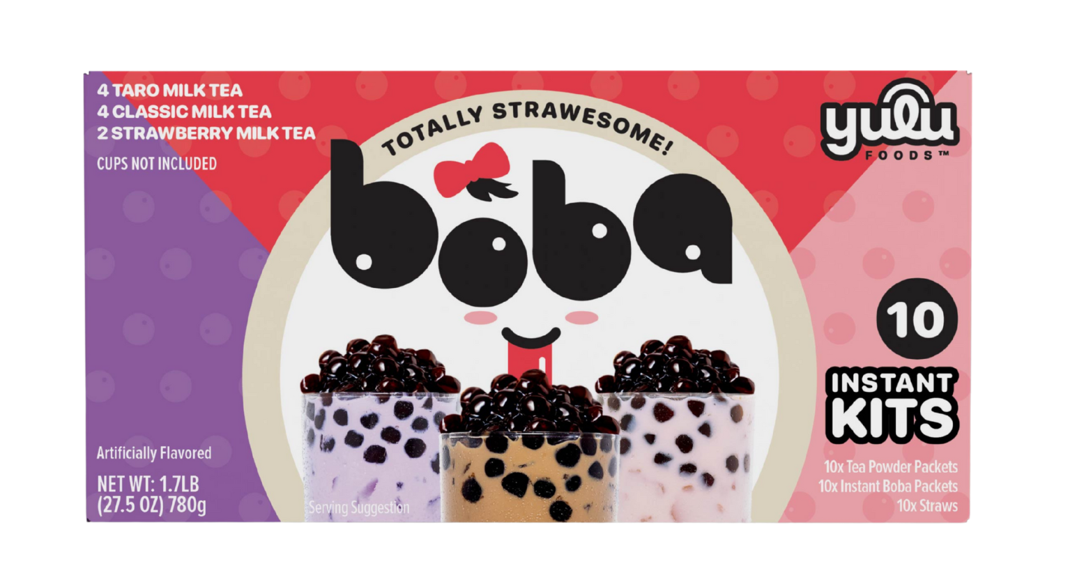 Yulu 10drink Variety No1 - 4/classic 4/taro 2/strawberry