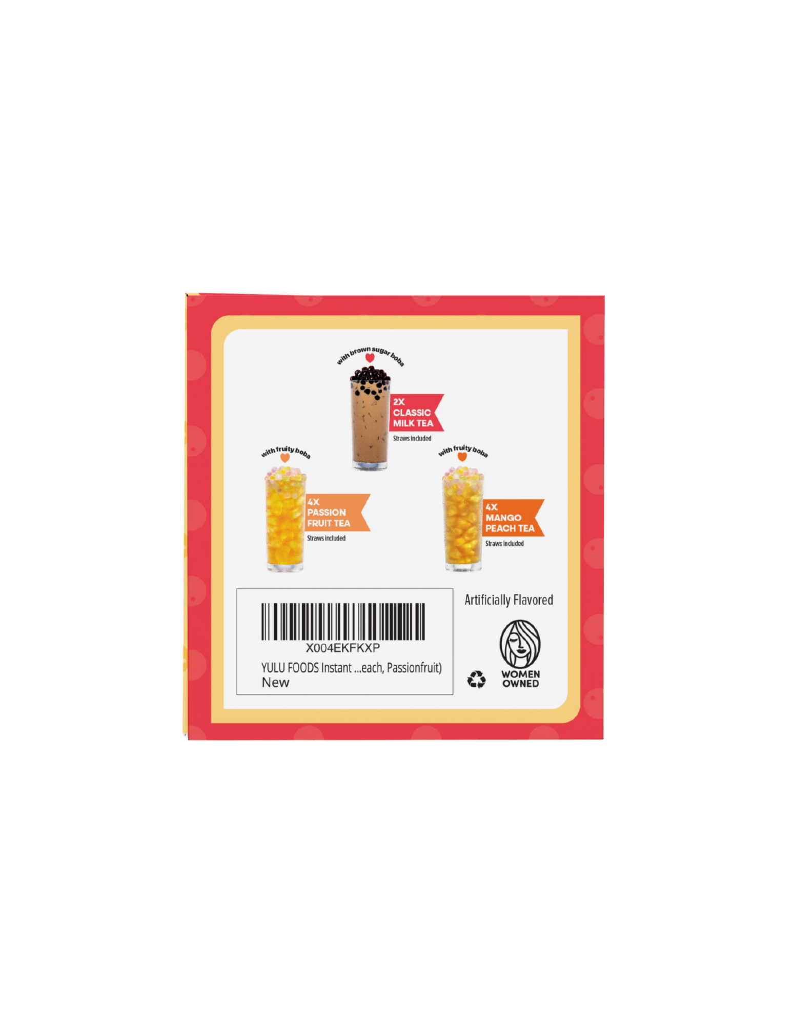 Yulu 10drink Variety No2- 2/classic 4/passion 4/mango