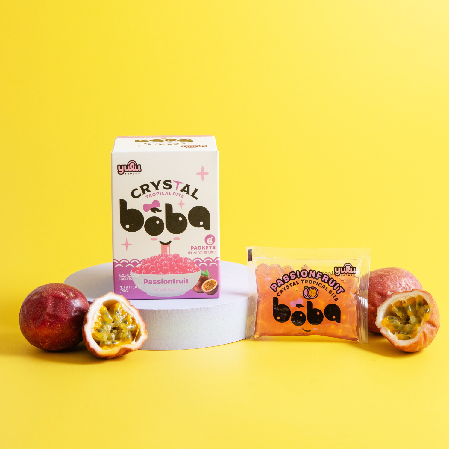 Crystal Boba - 6/65g - Passion Fruit
