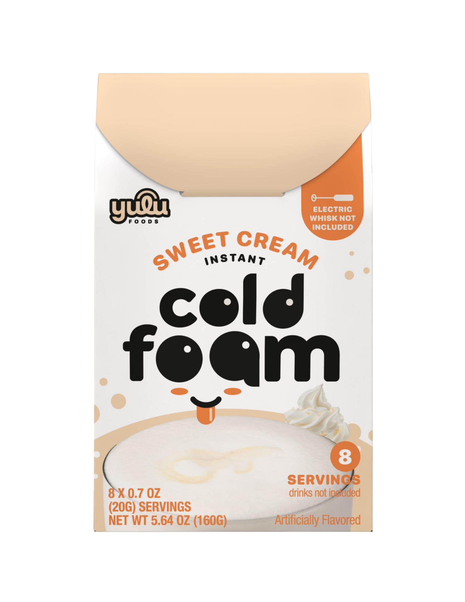 Yulu - Instant Cold Foam Sticks 8ct - Sweet Cream