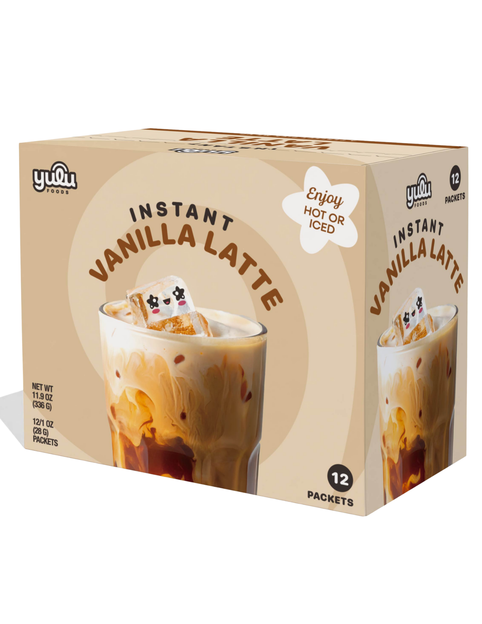 Yulu - Instant Vanilla Latte Mix - 12 Servings