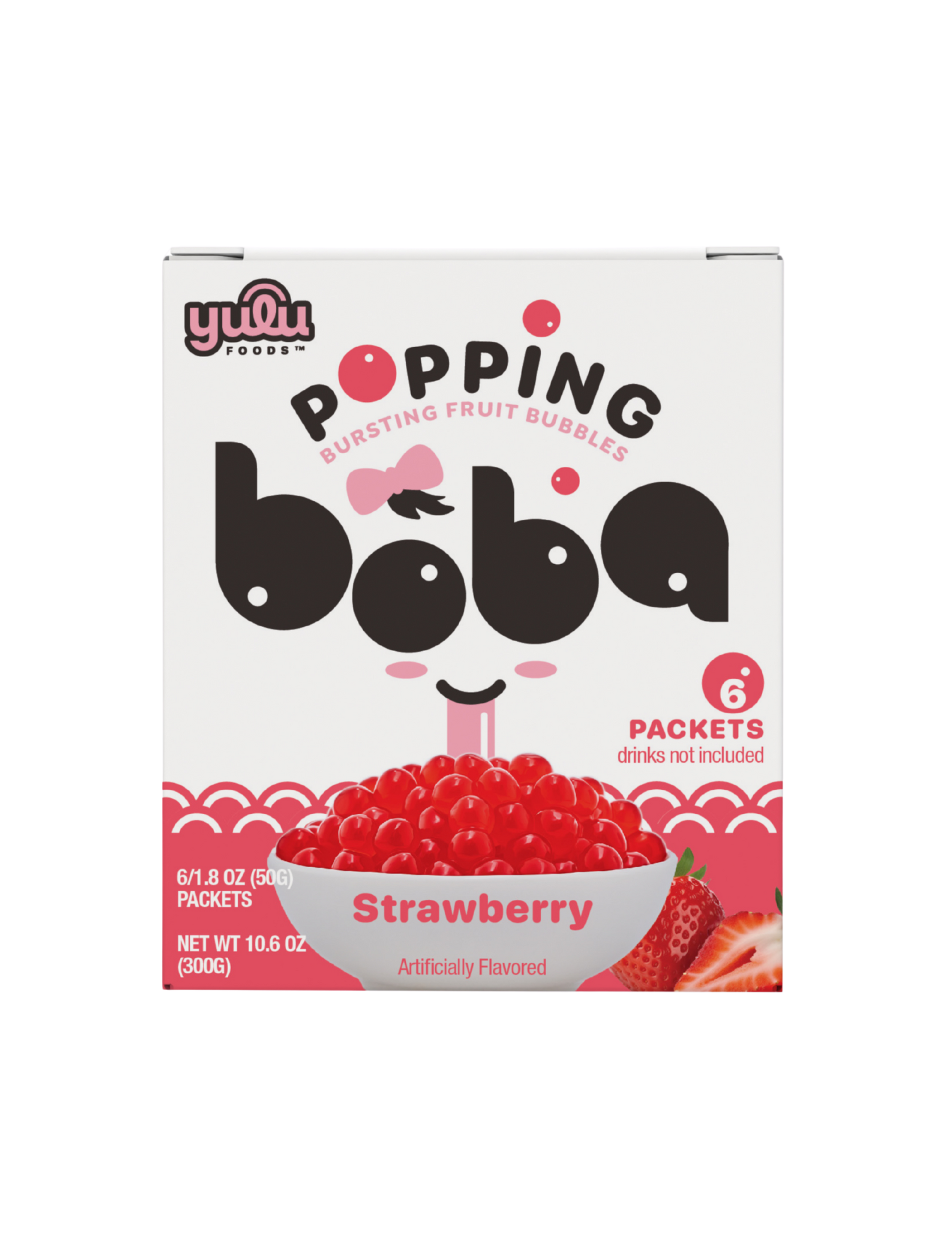 Popping Boba - Strawberry - 6PK
