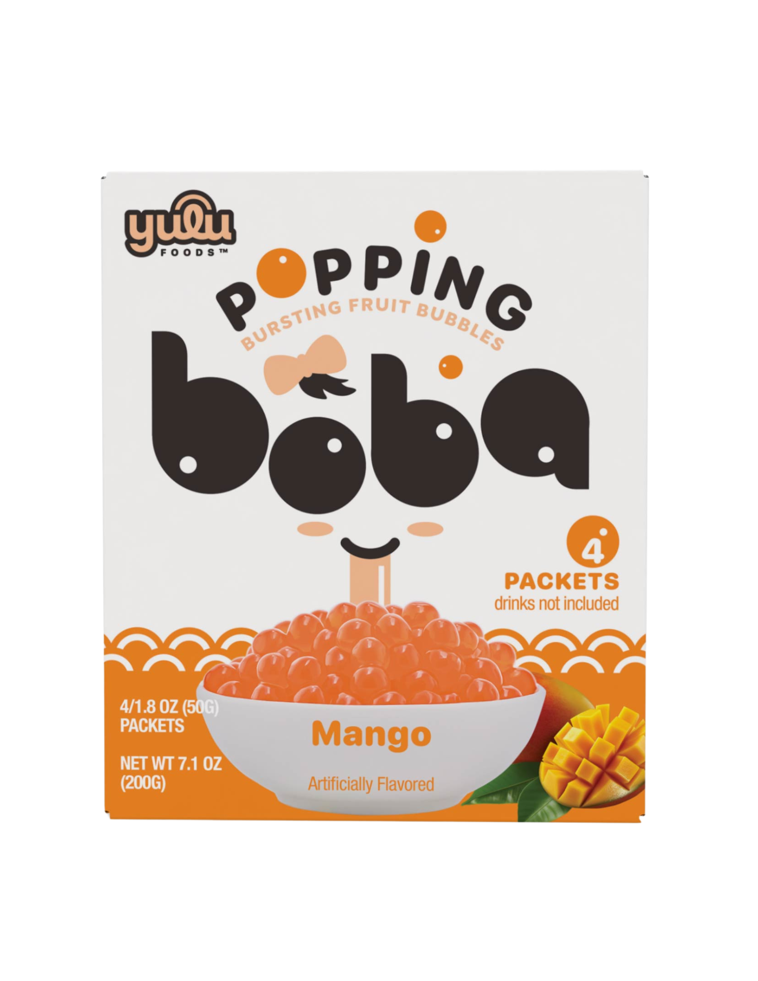 Mango Popping Boba 4pk
