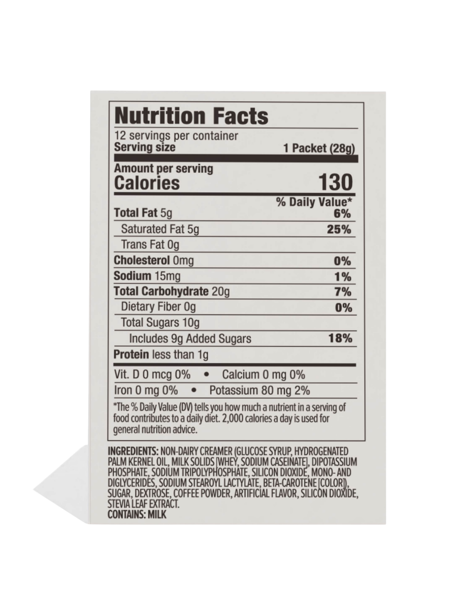 Yulu - Instant Vanilla Latte Mix - 12 Servings