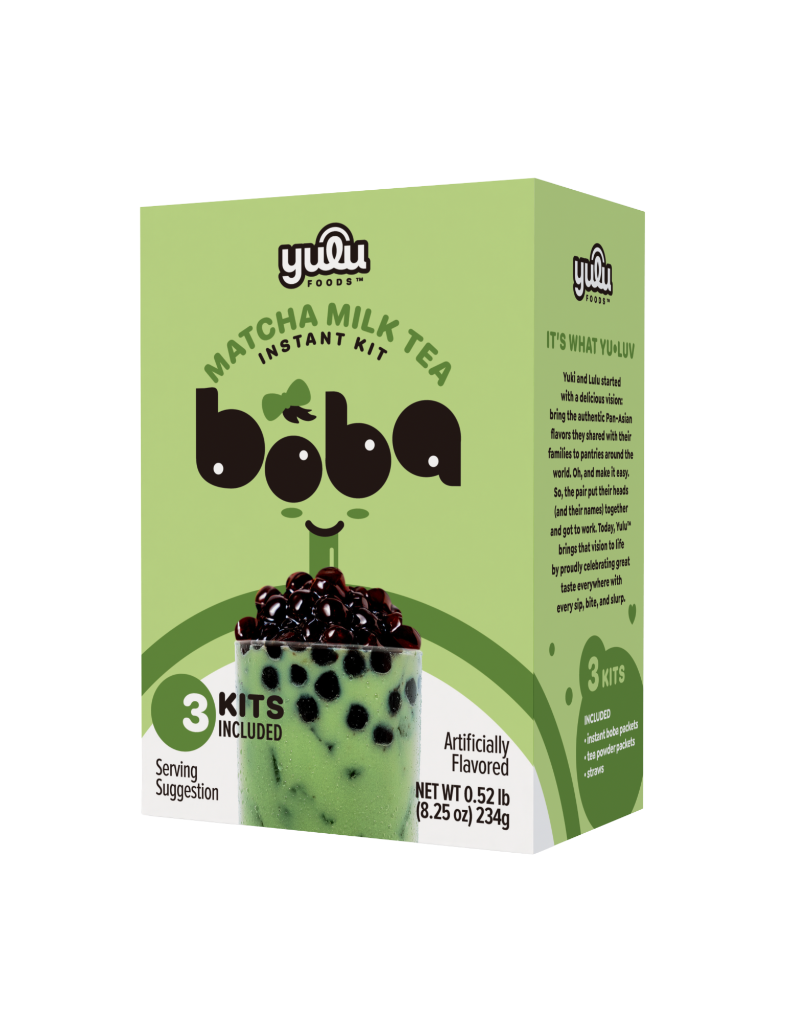 Matcha Milk Tea Kit - Short Box