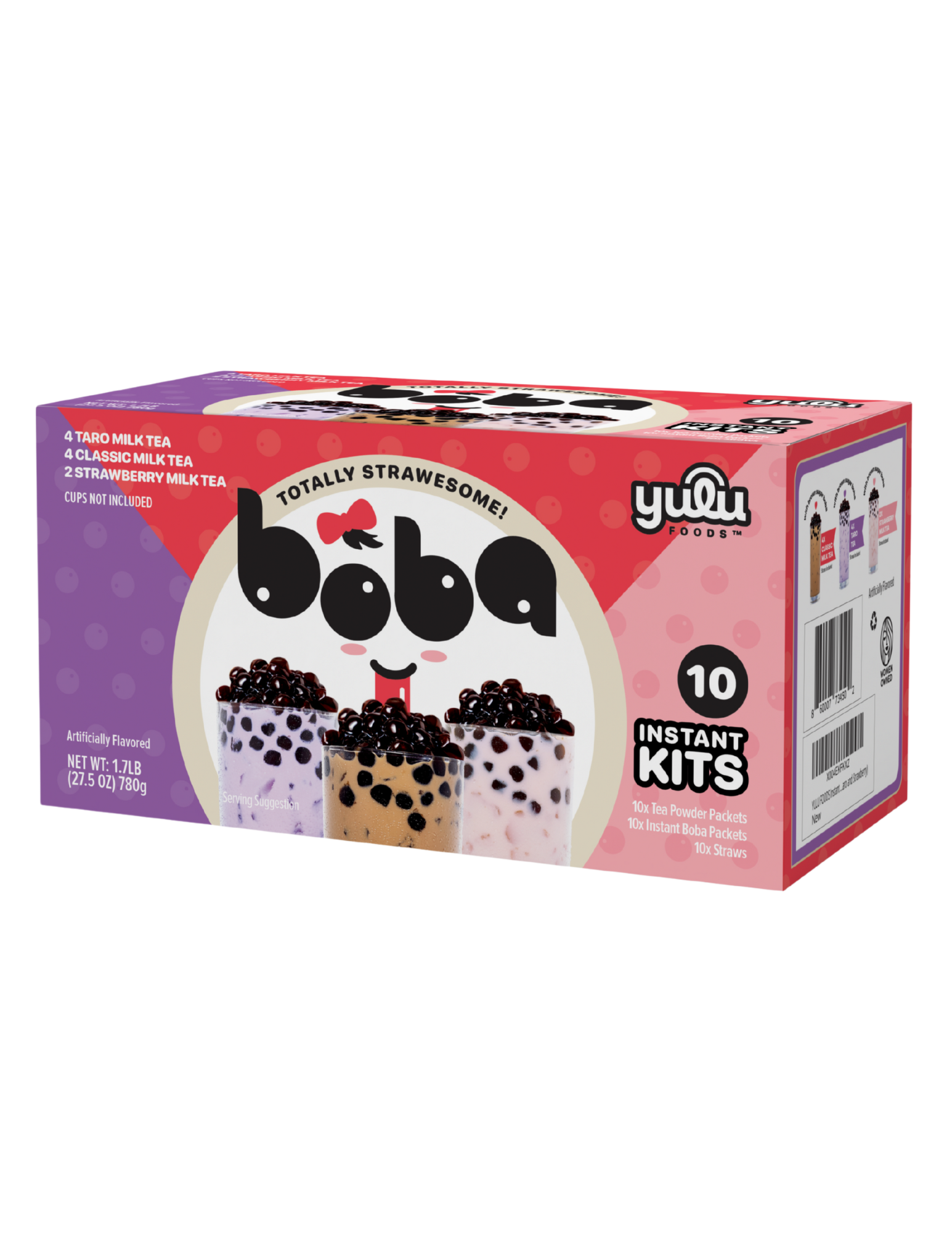 Yulu 10drink Variety No1 - 4/classic 4/taro 2/strawberry