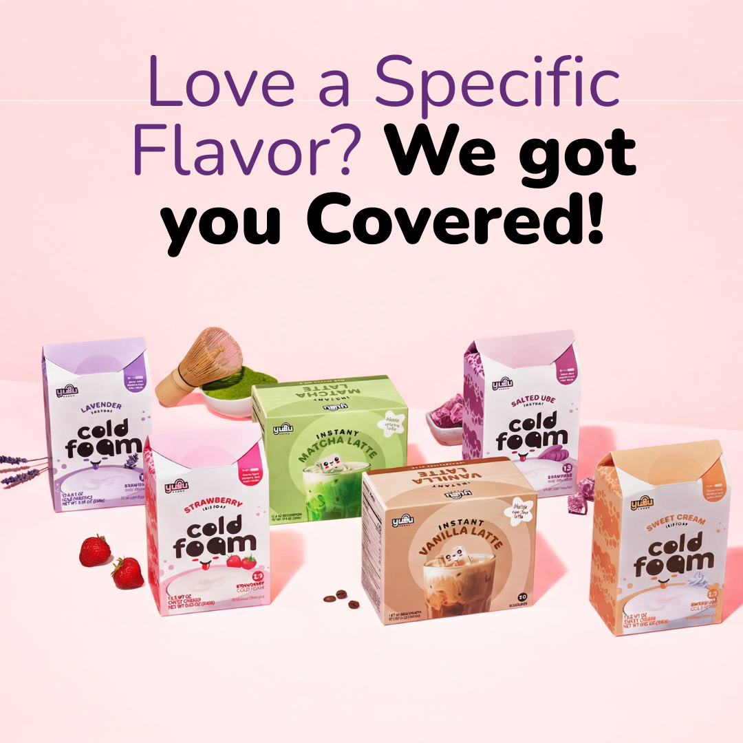 Yulu - Instant Cold Foam Sticks 12ct - Salted Ube