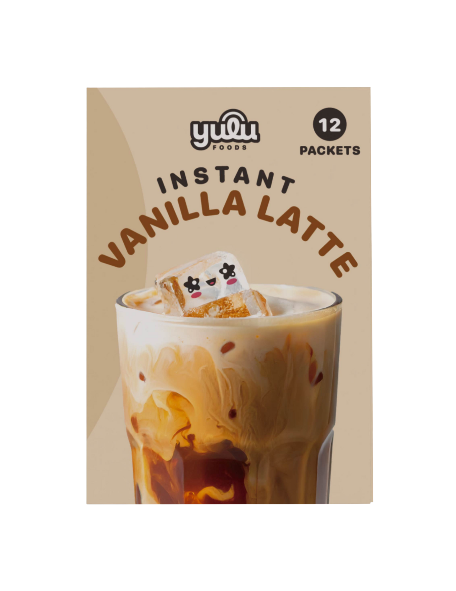 Yulu - Instant Vanilla Latte Mix - 12 Servings
