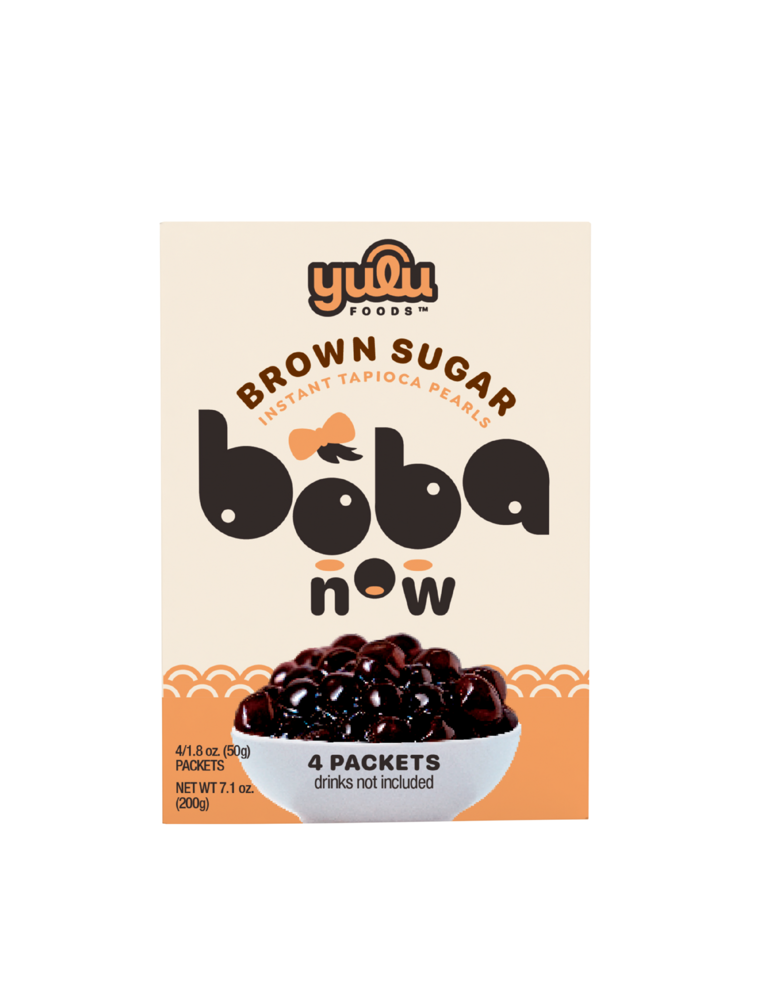 Boba Now - Brown Sugar Instant Boba - 4PK