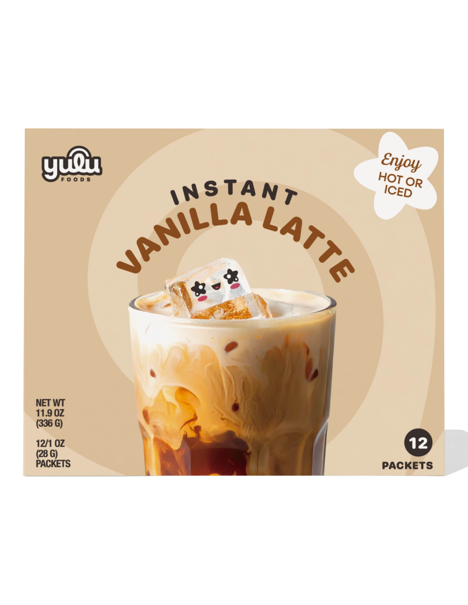 Yulu - Instant Vanilla Latte Mix - 12 Servings