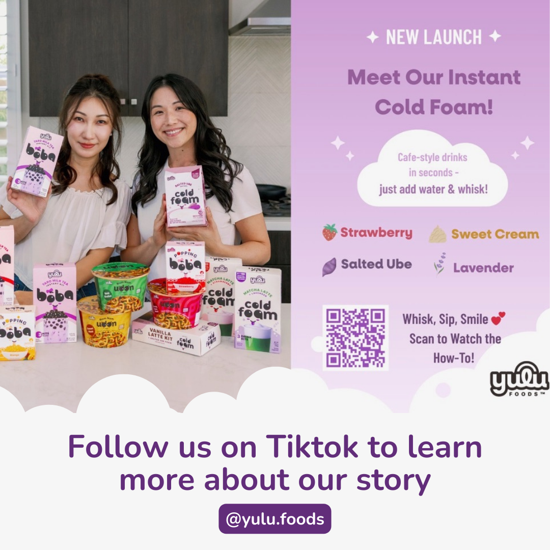 Yulu - Instant Cold Foam Sticks 12ct - Salted Ube