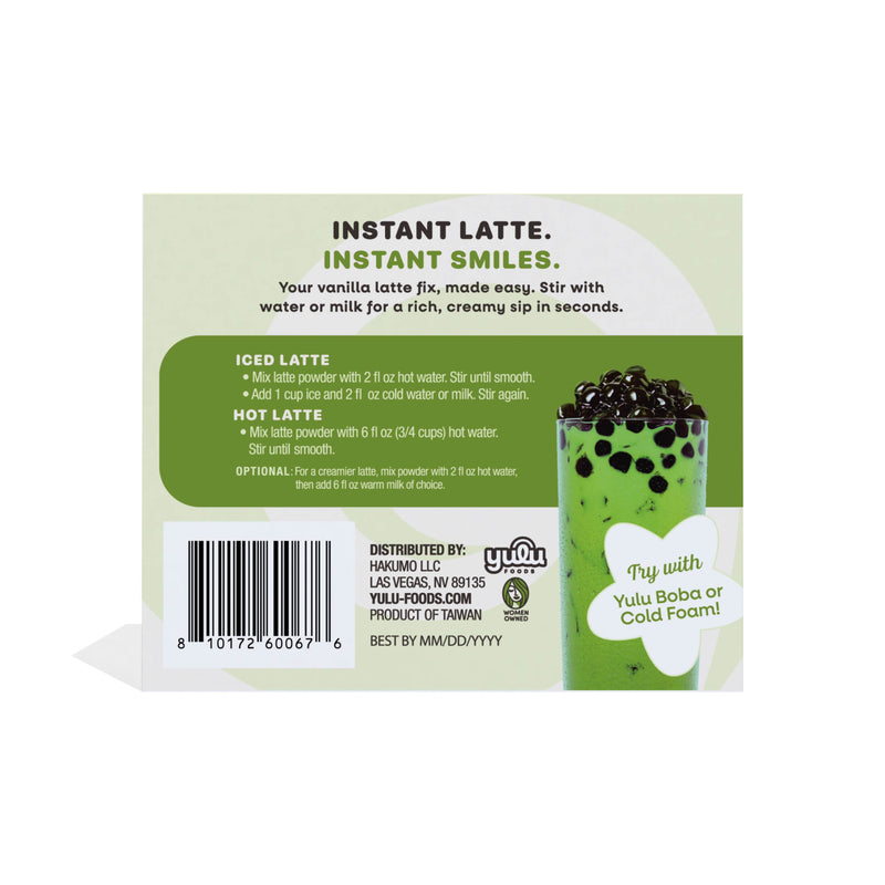 Instant Matcha Latte