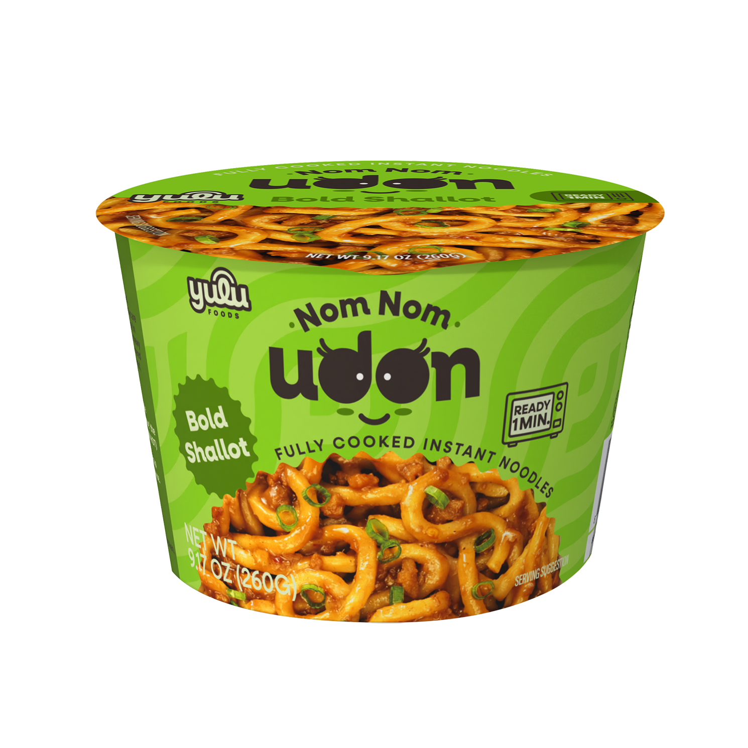 Nom Nom Udon - Single Serve Cup -Bold Shallot