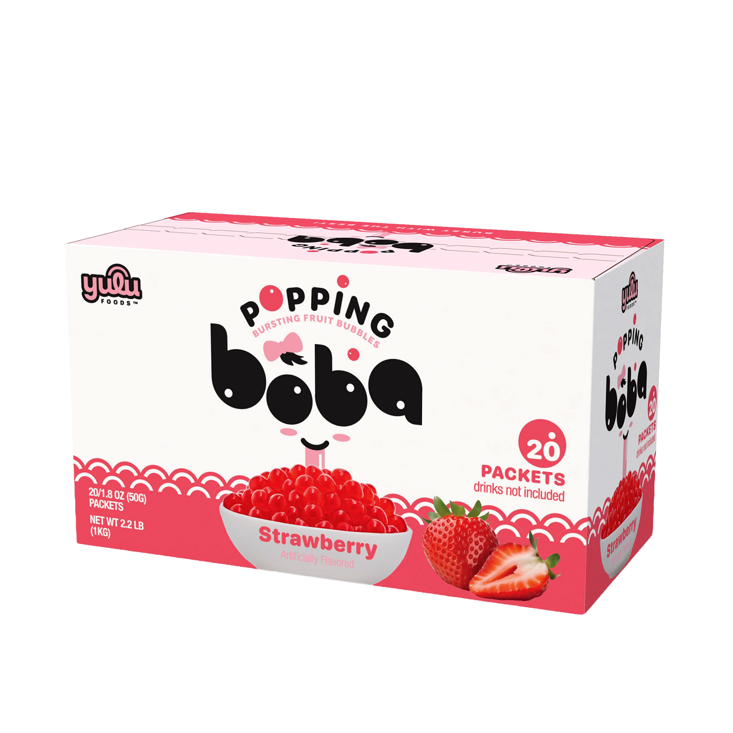 Popping Boba - Strawberry - 20PK