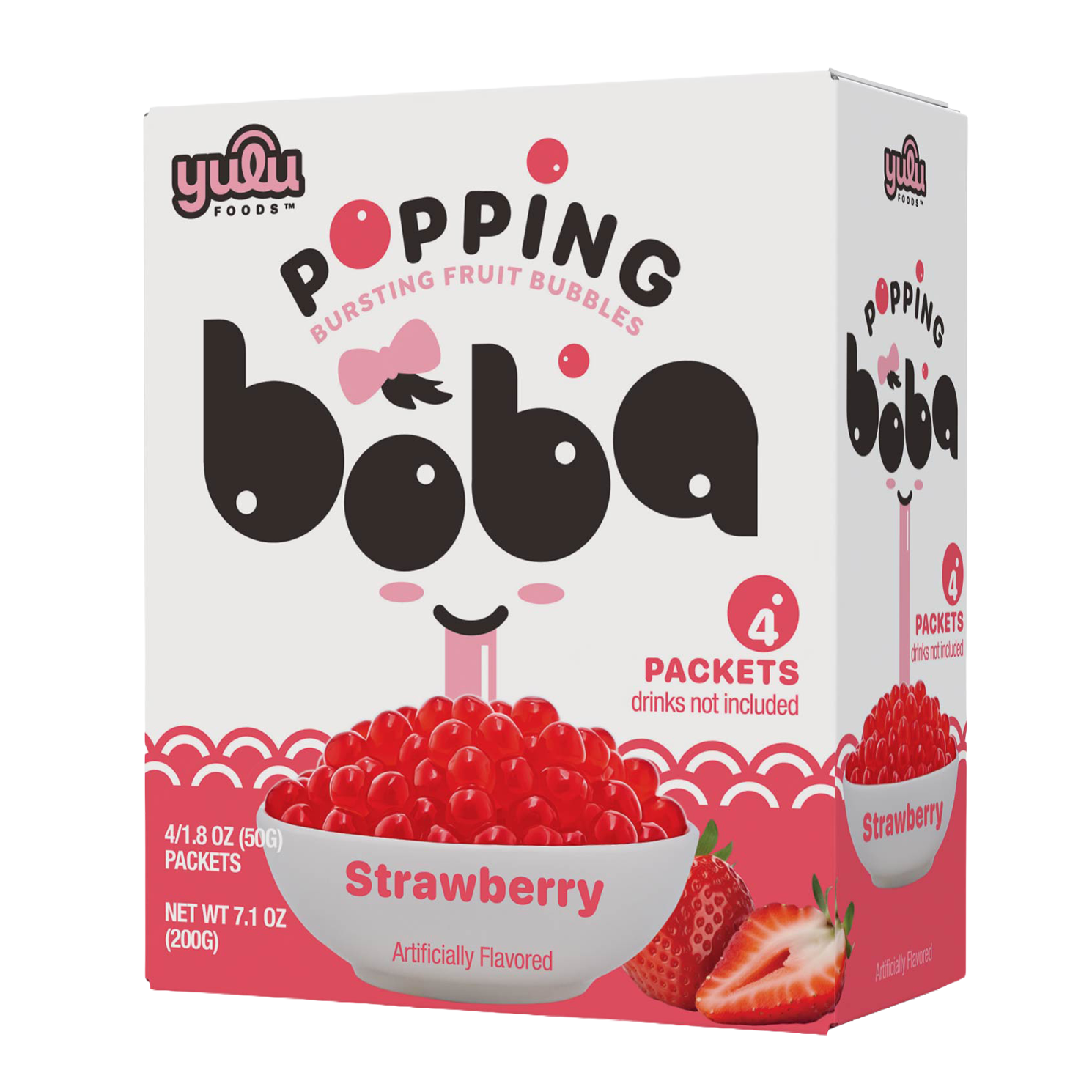 Popping Boba - Strawberry - 6PK