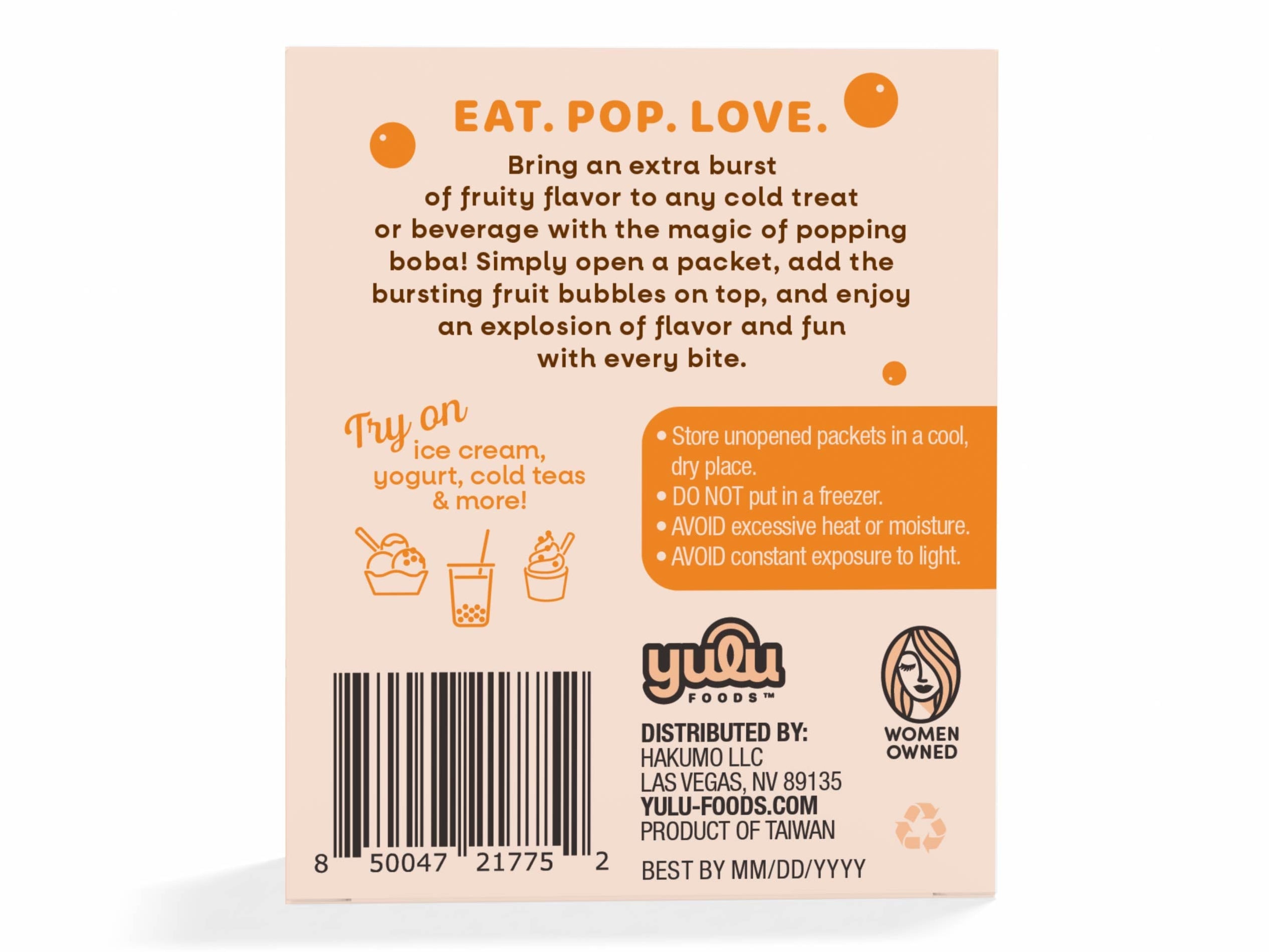 Mango Popping Boba 4pk