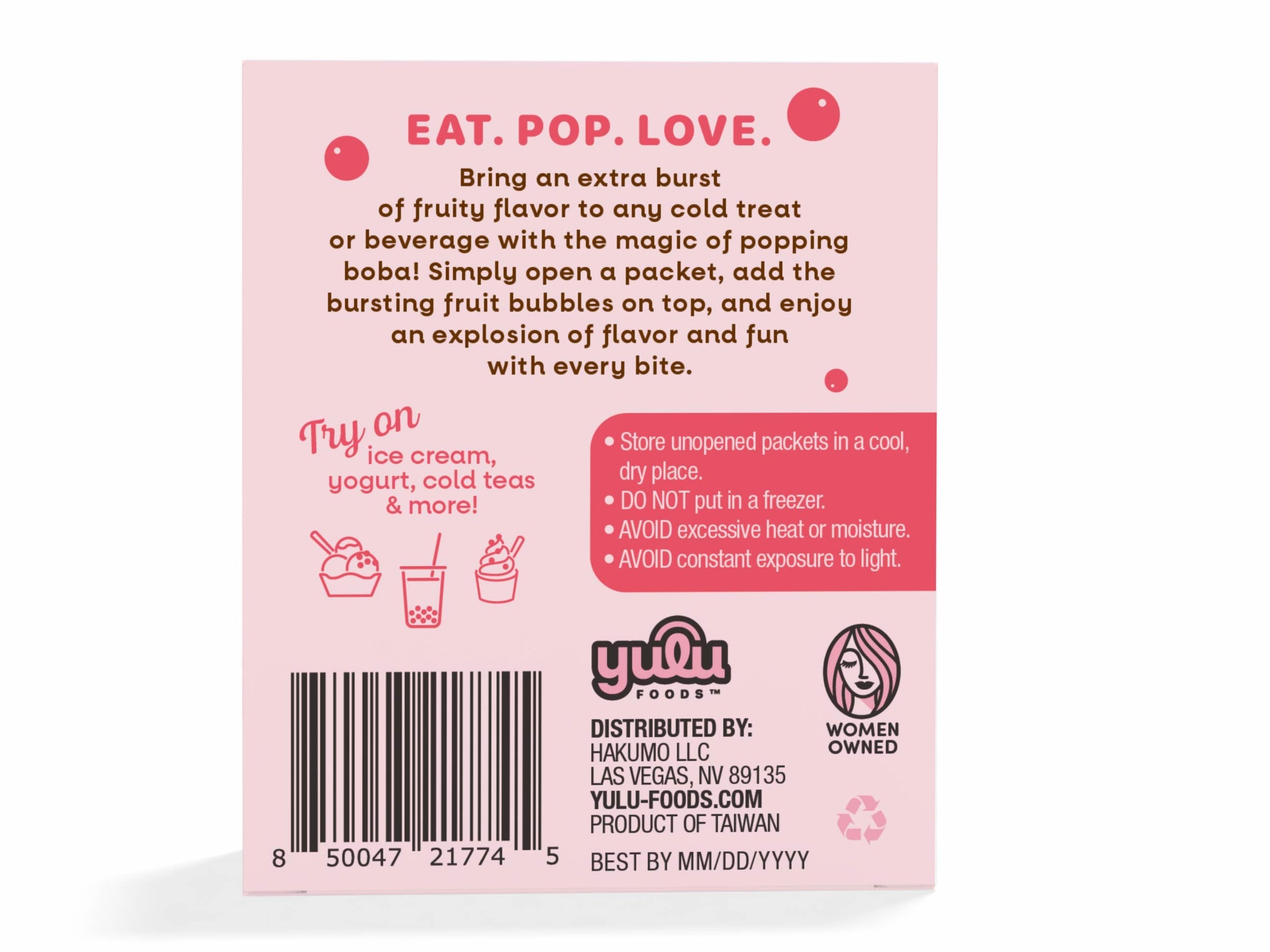 Popping Boba - Strawberry - 6PK