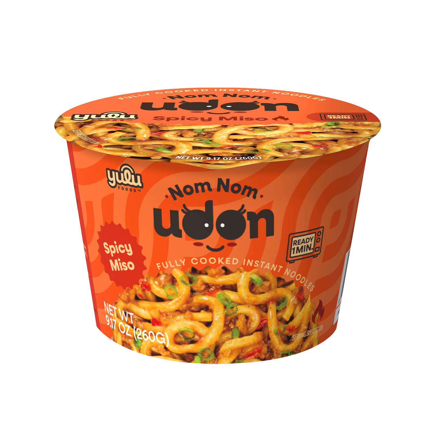 Nom Nom Udon - Single Serve Cup - Spicy Miso