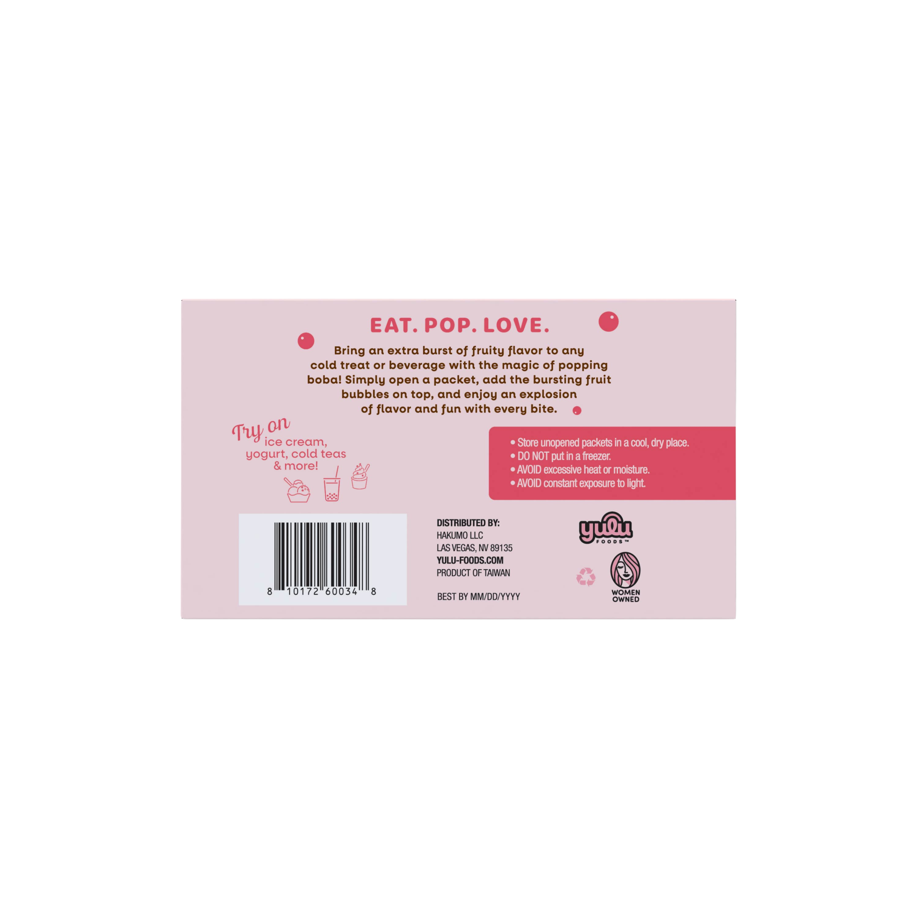 Popping Boba - Strawberry - 20PK