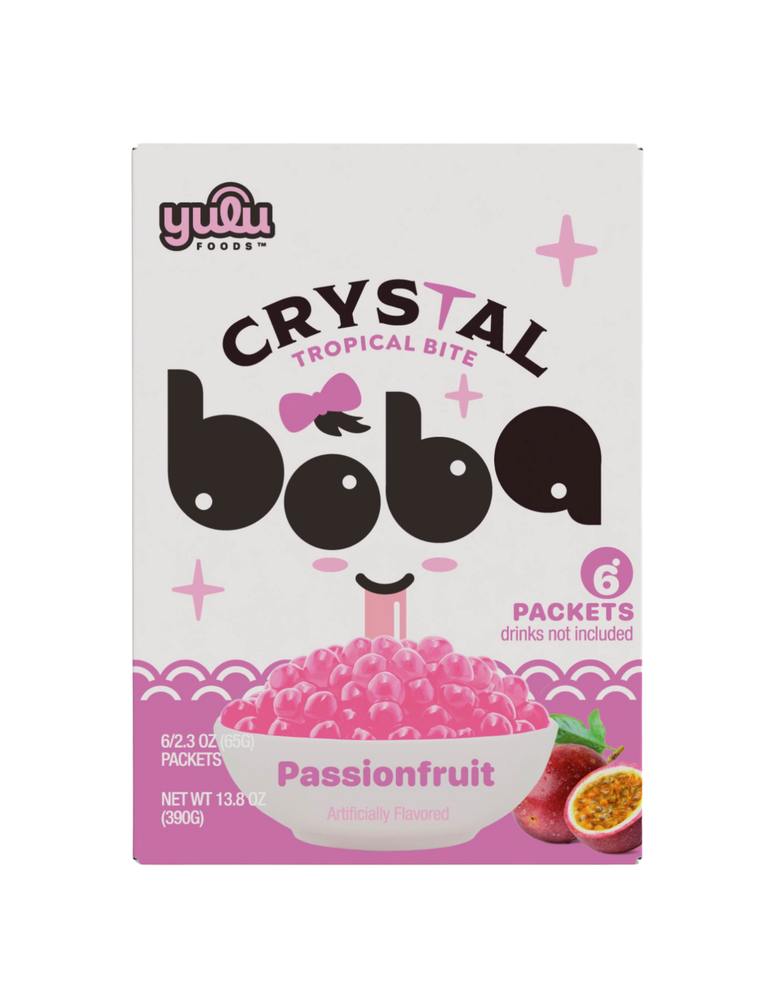 Crystal Boba - 6/65g - Passion Fruit