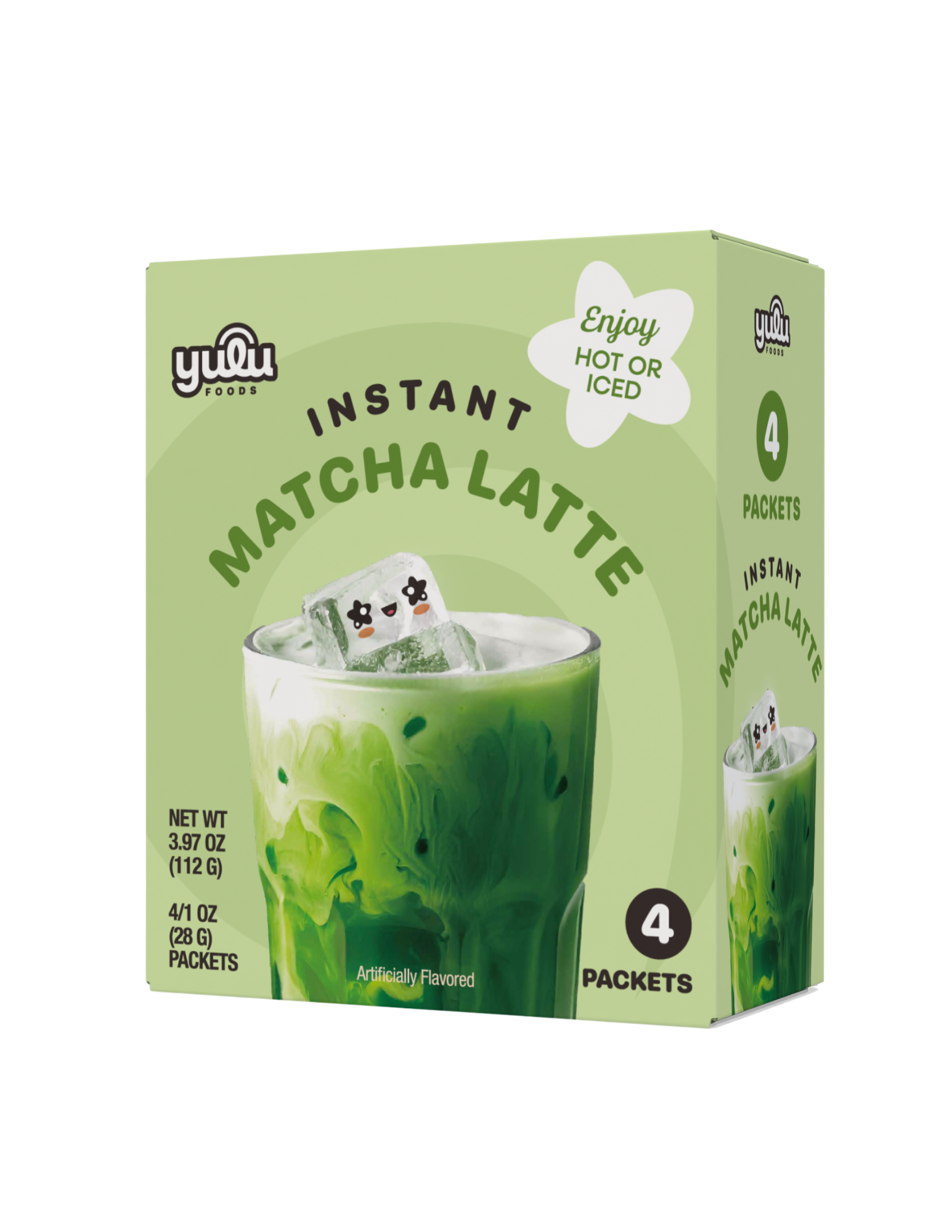 Instant Matcha Latte - 4ct