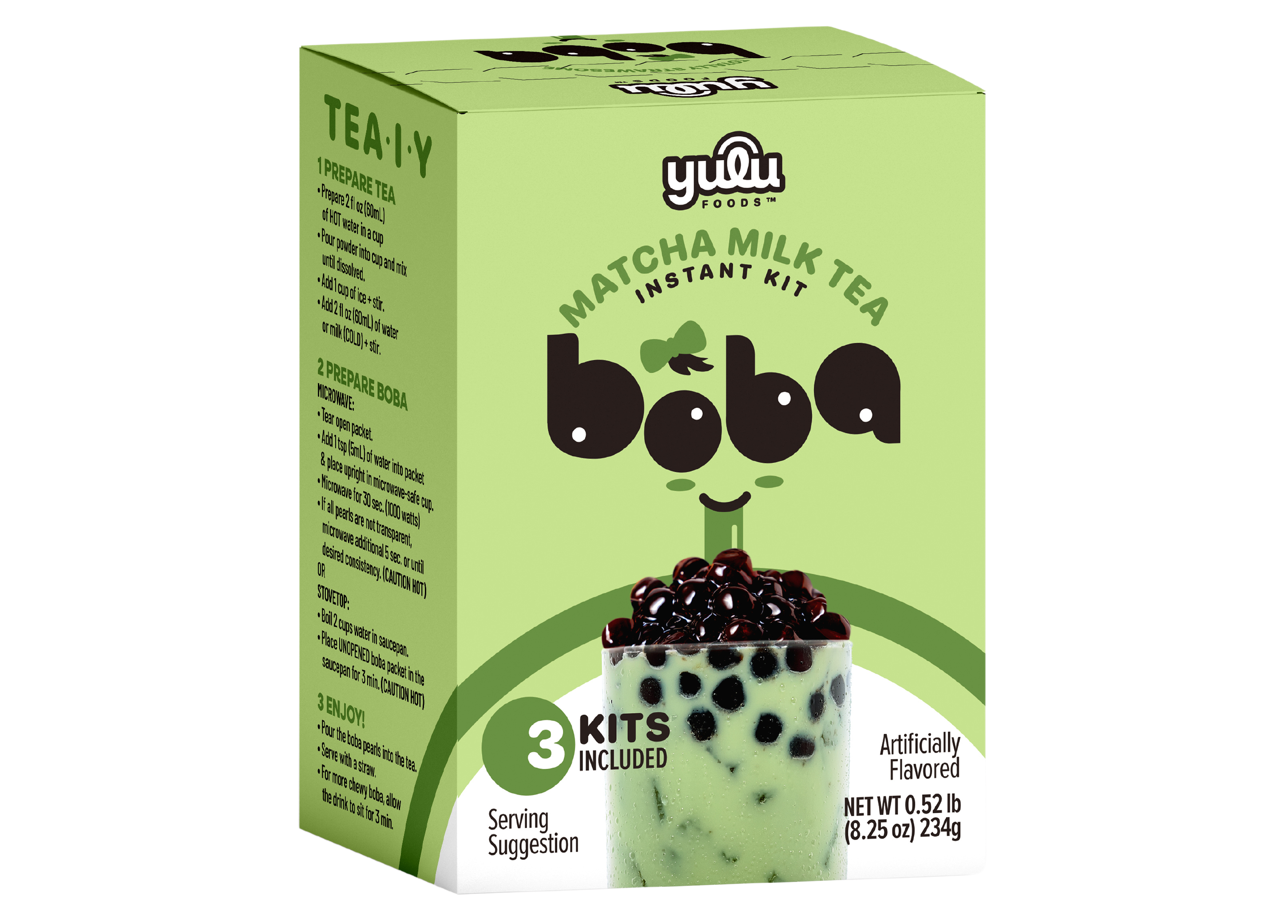 Matcha Milk Tea Kit - Short Box